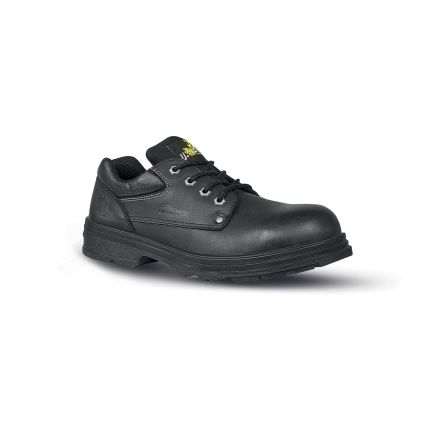 U Group Unisex Sicherheitshalbschuhe Schwarz, Mit Zehen-Schutzkappe, Größe 36 / UK 3