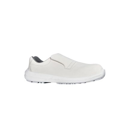 U Group White68 & Black Unisex White Composite Toe Capped Low Safety Shoes, UK 9, EU 43