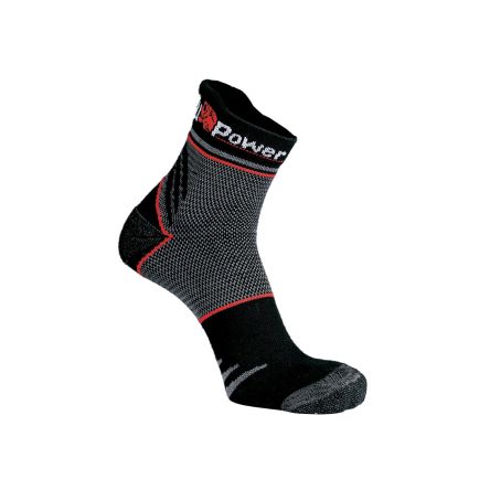 U Group Socken, 6 % Polyester, 10 % Nylon, 14 % Elastan, 70 % Polyester Schwarz, Größe 44 → 47