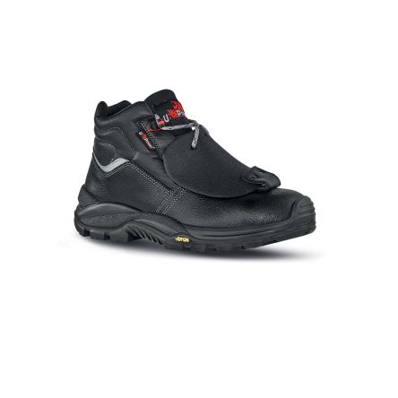 U Group Step One, U-Special Unisex Black Composite Toe Capped Safety Shoes, UK 7, EU 41