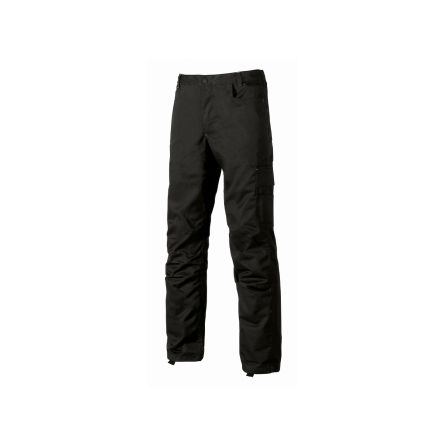 U Group Pantalon Smart, 78-82cm Unisexe, Noir En 35 % Coton, 65 % Polyester, Microporeux (respirant)