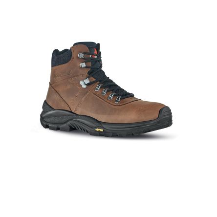 U Group Unisex Knöchel-Sicherheitsstiefel Braun, Mit Zehen-Schutzkappe, Größe 38 / UK 5