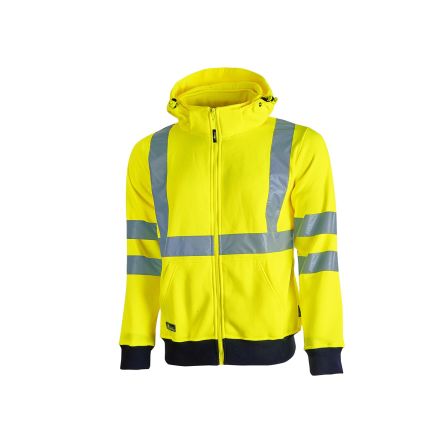 U Group Giacca Ad Alta Visibilità Hi - Light Per Unisex, Col. Colore Giallo, XXL, In 100% Poliestere