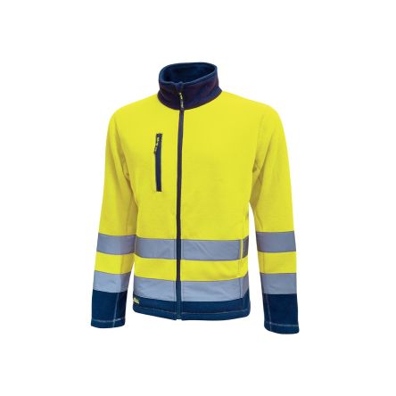 U Group Hi - Light Unisex Jacke Haltbar Gelb, Größe M