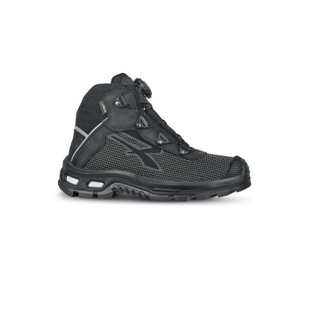 U Group Gore - Tex Unisex Black Aluminium Toe Capped Safety Shoes, UK 5, EU 38