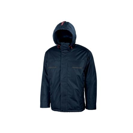 U Group Don't Worry Unisex Kapuzenjacke, Wasserdicht Blau, Größe XXL