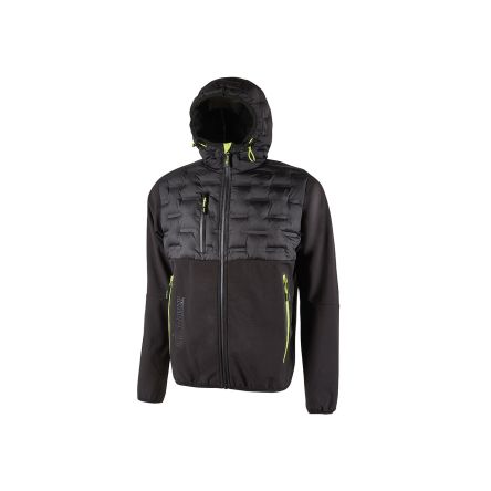 U Group FUTURE Unisex Kapuzenjacke Schwarz, Größe XXL