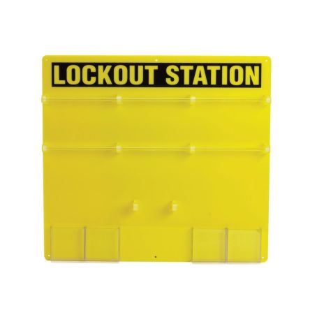 Brady Lockout-Station 36 Schlösser, B. 596.9mm, H. 546,1 Mm