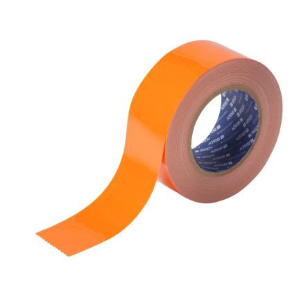Brady Orange Rubber 30.48m Floor Tape, 0.2mm Thickness