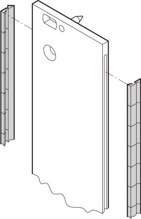 NVent SCHROFF 21101 Desktop Gehäuse 3U, 5 Mm X 2.2mm X 97 Mm