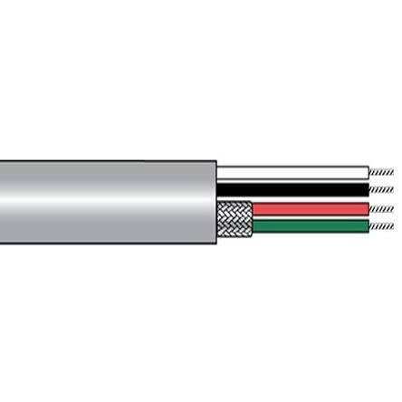 Alpha Wire Cable De Control 1243/4 De 11 Núcleos, 0,34 Mm², Long. 1000pies, Funda De PVC
