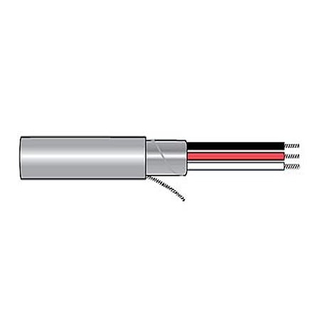 Alpha Wire Cable De Control Apantallado 2412C De 2 Núcleos, 0,5 Mm², Long. 1000pies, Funda De PVC