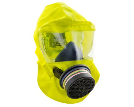 Sundstrom Yellow Silicone Protective Hood, Resistant To Chemical