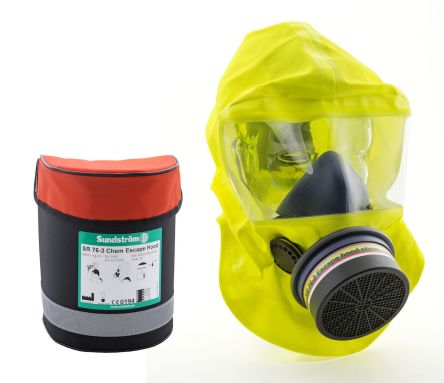 Sundstrom Cappuccio Protettivo Colore Giallo Silicone