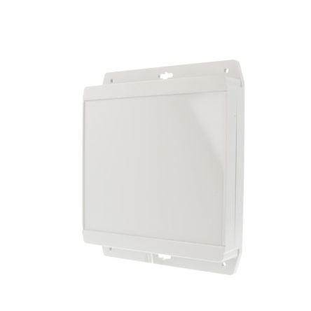 Hammond 1555F Series Grey Polycarbonate Enclosure, IP66, IP68, Flanged, Grey Lid, 180 X 180 X 40mm