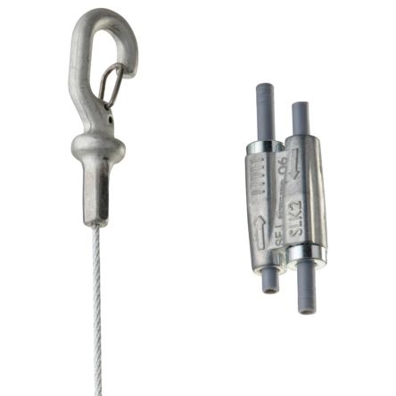 NVent CADDY Steel 1.5mm Diameter Wire Rope Clamp