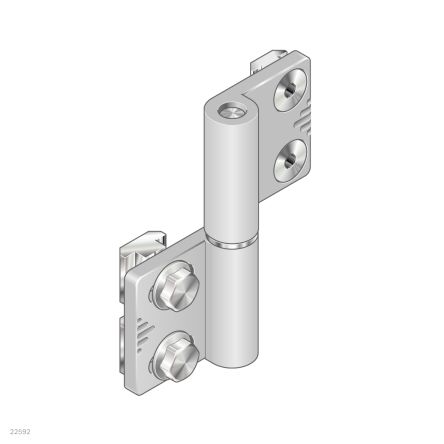 Bosch Rexroth Bisagra Ajustable De Aluminio Presofundido, Dimensiones 85mm X 102mm X 10mm