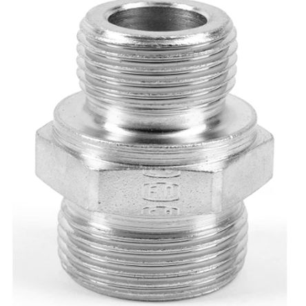 Parker Racor Hidráulico,, GE18LR1EDOMDCF, Connector A Cono Macho De 24°, Connector B G 1