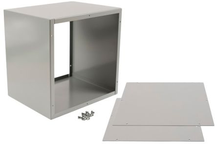 Hammond Boîtier 1415 En Acier, 254 X 203 X 254mm, Gris