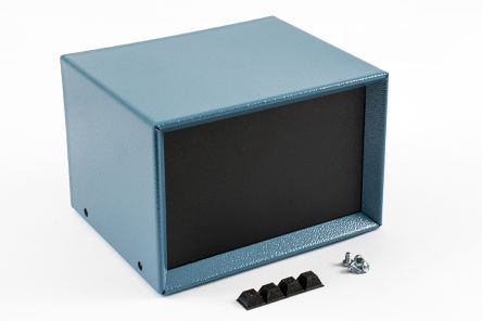 Hammond Caja De Aluminio Y Acero Azul, 152 X 127 X 102mm