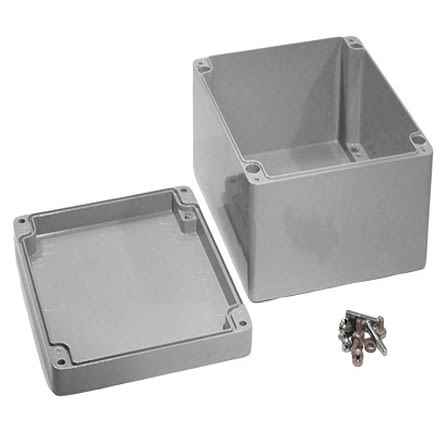 Hammond Boîtier 1590Z En Alliage De Fonte D'aluminium, 230 X 200 X 110mm, Gris IP68