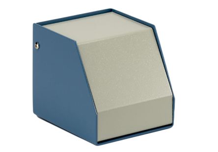Hammond SCEM Aluminium Alu-Gehäuse Blau Außenmaß 165 X 140 X 140mm