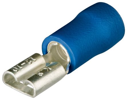 Knipex Cosse à Sertir Type Languette, Bleu 14AWG 16AWG