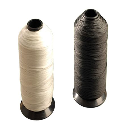 Alpha Wire Ficelle De Frettage Nylon 150ft, 50lb Noir, Blanc