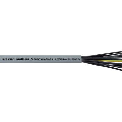 Lapp Netzkabel, 9-adrig Typ Flexibel, Mehradrig Grau X 0,75 Mm2, 100m, 500 V Ac, PVC