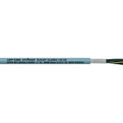 Lapp Netzkabel, 4-adrig Typ Flexibel, Mehradrig Grau X 0,5 Mm2, 100m, 600 V Ac, Halogenfreier Verbundstoff