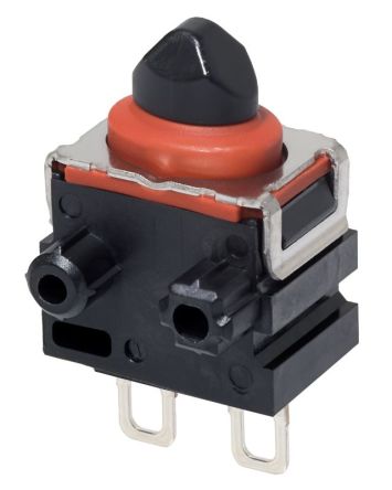 Omron Microrupteur Subminiature à Bouton Poussoir, A Souder, SPST, 0,1 AmA