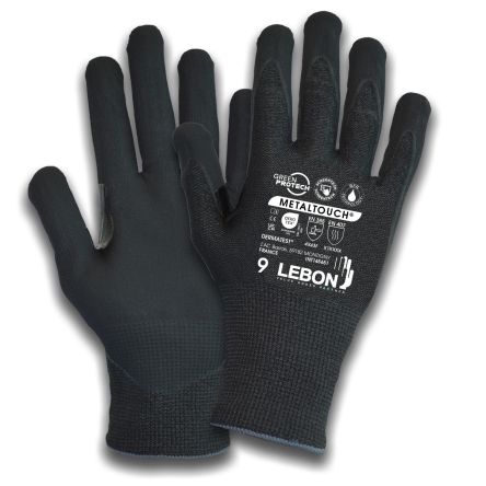 Lebon Protection METALTOUCH Schneidfeste Handschuhe, Größe 12, Schneidfest, Polyamid, Polyethylen-Filament,
