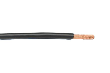 Alpha Wire Cable De Conexión 5853/19 BK005, área Transversal 0,155 Mm² Filamentos Del Núcleo 19 Negro, Long. 100pies, 26