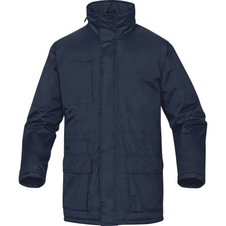 Delta Plus Parka Unisexe DARWIN3, Bleu Marine, XS, Chaud, Imperméable