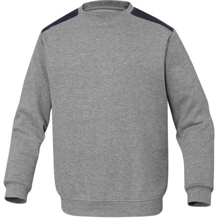 Delta Plus OLINO Unisex Sweatshirt, 35 % Baumwolle, 65 % Polyester Marineblau, Größe XXL