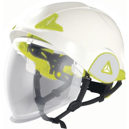 Delta Plus Casco De Seguridad ONYX2 De Color Amarillo, Ajustable, Con Barboquejo