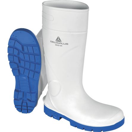 Delta Plus Scarponcini Antinfortunistici Da Unisex Tg. 39, Col. Blu, Bianco