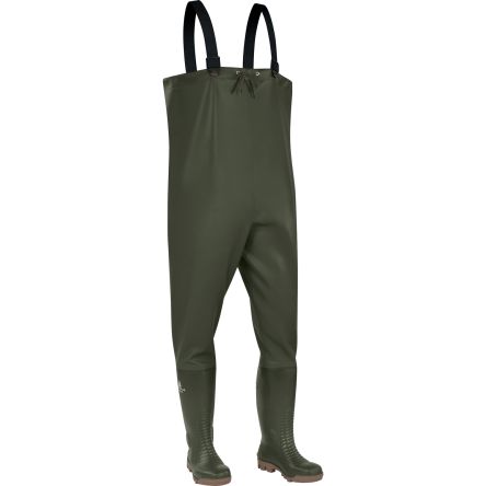 Delta Plus Wiederverwendbar Overall Art, Größe 37 Khaki, Antistatisch