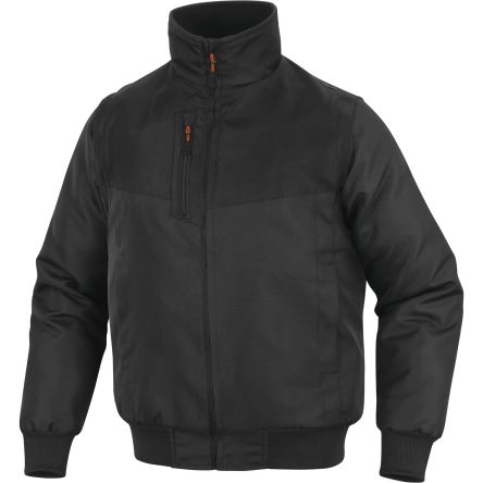 Delta Plus Parka Nero M Traspirante, Resistente Al Freddo, Impermeabile, Antivento RENO2