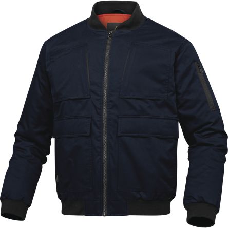 Delta Plus LORCA Unisex Arbeitsjacke Winddicht Marineblau, Größe L