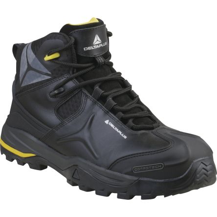 Delta Plus Zapatos De Seguridad, Serie TW402 De Color Negro, Talla 45
