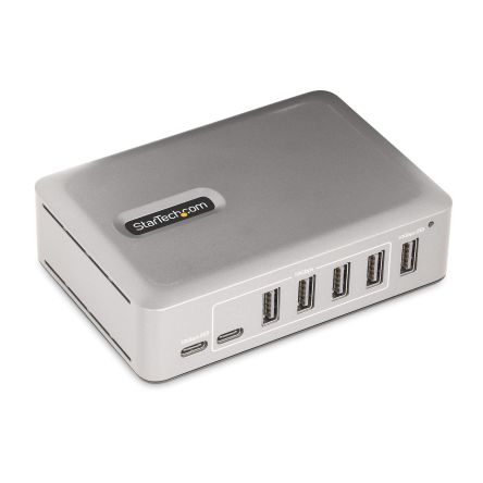 StarTech.com Adaptateur Thunderbolt 10G5A2CS-USB-C-HUB, USB 3.1 RJ45 1 Ports, USB A, USB C