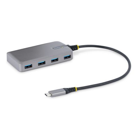 StarTech.com, USB 3.2 USB-Hub, 4 USB Ports, USB A, USB B, USB, USB-Bus, 170 X 142 X 30mm