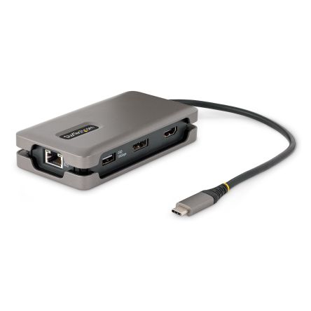 StarTech.com Laptop Multifunktions-Adapter, USB-C, USB 3.2, Mit DisplayPort, HDMI, 3 X USB Ports USB A, USB C-Anschl. 1
