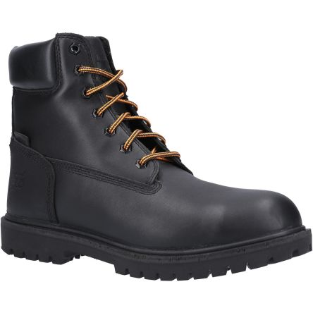 Timberland Unisex Sicherheitsschuhe Schwarz, Mit Zehen-Schutzkappe, Größe 42 / UK 8