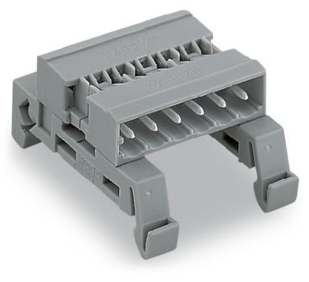 Wago 232 Steckbarer Klemmenblock Stiftleiste 24-Kontakte 7.62mm-Raster Horizontal