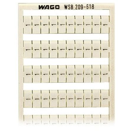 Wago Marker Card Série 209 à Utiliser Avec Terminal Block