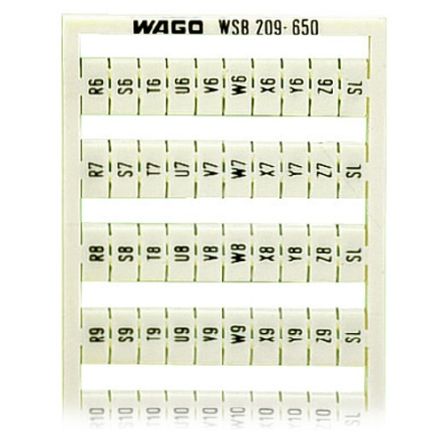 Wago Marker Strip