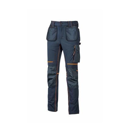 U Group Pantalón Para Hombre, Pierna 89cm, Azul, Transpirable, Hidrófugo, 10% Lycra, 90% Nylon Performance 48 → 51plg