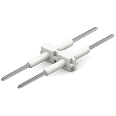 Wago Stecker/Stecker 2061 LED-Steckverbinder, Board-To-Board Link, Kontakte: 2, Anz.Ausl. 2, Einschieben, 9A